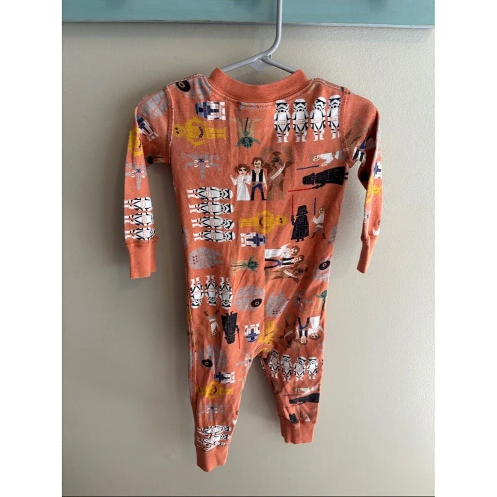 Hanna Andersson 19-24 months Star Wars Kids One-Piece Pajamas